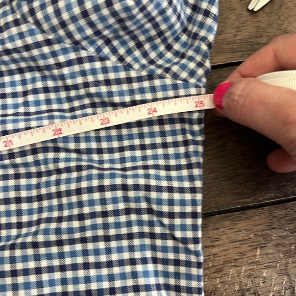 Blue Label Ralph Lauren Checkered Button Down Shirt with Relaxed Fit - Picture 8 of 8